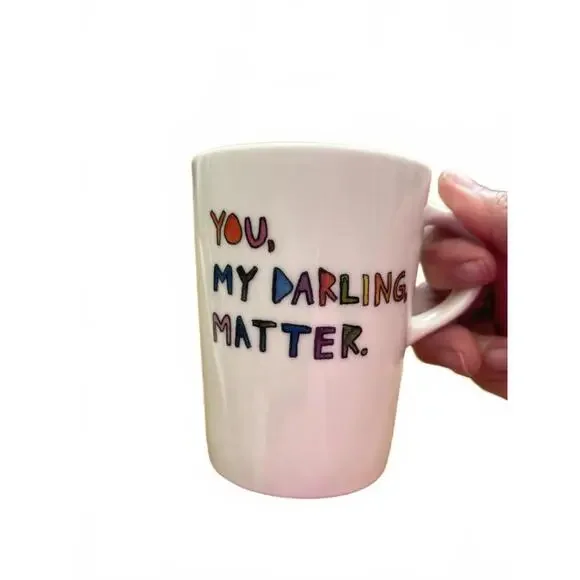 FISH'S EDDY You, My Darling Matter Mug - Ceramic Coffee Cup - Picture 2 of 7
